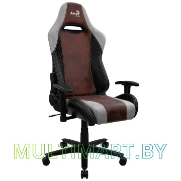 Кресло компьютерное AeroCool Baron Burgundy Red (черный/красный) картинка 3